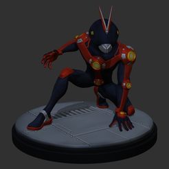 ant.jpg Free OBJ file Antman - Future Suit - MCP Scale・3D printer design to download