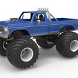 1.jpg Diecast vintage Monster Truck Maßstab 1:25
