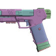 render.png Rebecca's Pistol Cyberpunk 2077 Prop Replica Gun Edgerunners