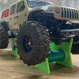 thumbnail_image14.jpg Axial SCX24 Bracket or Stand Jeep JT Gladiator 4WD Rock Crawler