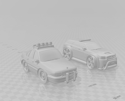 hot pursuit tooned 3D model