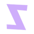 Z.stl Letters and Numbers POKEMON (2 colors) Letters and Numbers | Logo