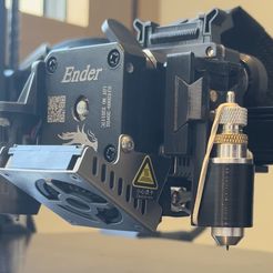 IMG_2950.jpg STL file Ender 3 S1 / Pro Plotter Conversion Reversable Mod・3D print design to download