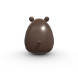 3.png Low Poly Bear Cartoon - Whimsical 3D Printable Model
