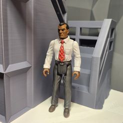 Metal Gear Solid - DARPA Chief Retro 3.75" Action Figure (5 POA) - Figure imprimable en 3D gratuite