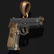 87564564564.jpg Gun pendants pack 3D print model