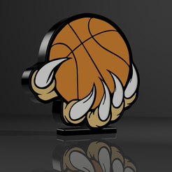 Descargar archivo STL gratis Mini canasta de baloncesto 🧸・Modelo para la  impresora 3D・Cults