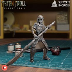 0032Skeleton001.jpg Télécharger le fichier STL Squelette 001 - [Pré-appuyé] • Objet à imprimer en 3D, TytanTroll_Miniatures
