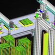 000001.jpg Automatic Rigid Box and Tray Assembly Machine 3D CAD Model