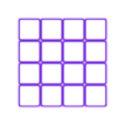 4x4.stl Workshop servant - Part drawer