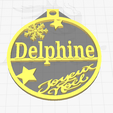 Delphine.png ornament christmas bauble Delphine