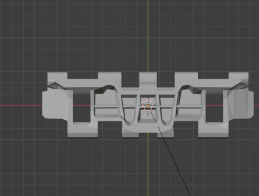 IS-3 track link, scale 1/35 3D model