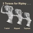 6. 3 torso's.jpg Ripley’s Pet- by SPARX
