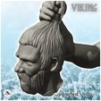 9.jpg Bare-chested viking warrior with axe and severed head (2) - Alkemy Asgard Lord of the Rings War of the Rose Warcrow Saga