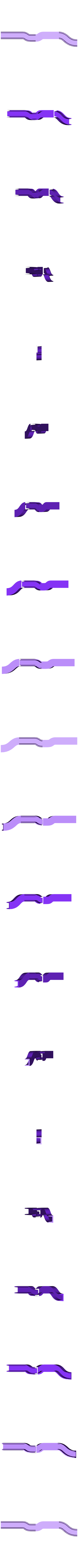 3DPrintedRailbike-UnderbarsFrontLx1.stl Chasis de bicicleta de ferrocarril