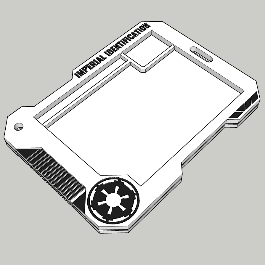 Imperial_COVID_ID-3-1.png STL file Star Wars Vaccine Card Holder・Model to download and 3D print, Jake_S
