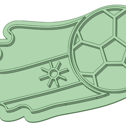 Pelota-argentina_e.png STL file Argentina cookie cutter ball・3D printable model to download