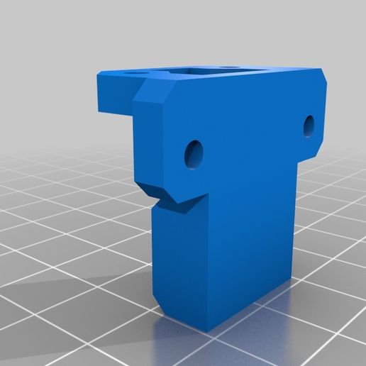 Free 3D file screw mount for your bltouch on the mk8 extruder geeetech