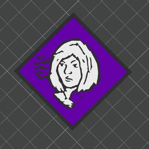 Fichier STL Dead By Daylight - Alert Perk Icon 😵 (3MF)・Modèle pour ...