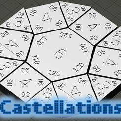 CasselationsTitle_7-25-0104.png Free STL file Castellations・Template to download and 3D print