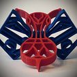 IMG_5830.jpeg STL file Bee Design Fidget Spinner and Wall Decor, Multi Piece, Snap Together・3D printing model to download