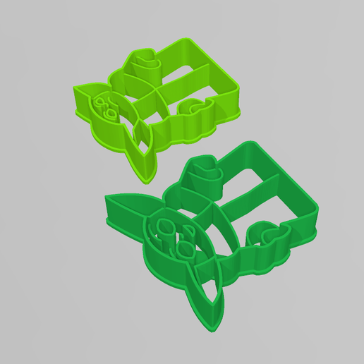 yoda3.png STL-Datei Yoda Baby Ausstechform Mandalorianer herunterladen • Vorlage für den 3D-Druck, 3D-mon