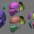 32.jpg Zoom Flash Mask - Hunter Zolomon Cosplay - DC Comics 3D print model