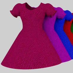Thumbnail.jpg Cinderella Dress 3D Model Asset