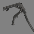 6.png Airsoft AEG / HPA Angled Fore Grip (AFG) / Bipod for Picatinny Rail