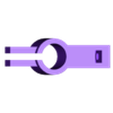 LaserDiodeRodClampLessMats.stl Customizable Laser Diode Rod Clamp