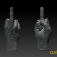 hand-2.png "La main de la chose - le doigt du milieu pose pour l'impression 3D".