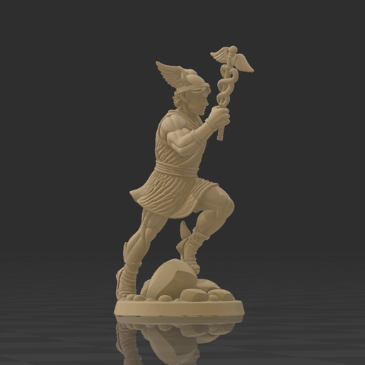 🕊️ Hermes Dios griego mensajero Figure wargame style 32 mm