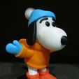 Snoopy-Skating-4.jpg Snoopy Skating (Easy print and Easy Assembly)