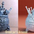 Great-jar's-arsenal-pic-1.jpg Arsenal charms from elden ring