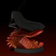 WIP23.jpg Berserk Guts vs Grunbeld 3d print statue