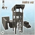 3.jpg Modern surveillance post with concrete barrier and lookout tower (11) - Cold Era Modern Warfare Conflict World War 3 Afghanistan Iraq Yugoslavia