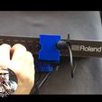 7-roland-D-05-support-2.0.jpeg 3D printable Roland D-05 module support 3.0 / 3D printable Roland D-05 module support 3.0