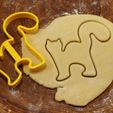 01.jpg Cat cookie cutter for professional