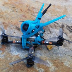 IMG_20200925_051931.jpg Free STL file Gnarly Primo Eagle, Ratel, Caddx Vista Canopy and VTX/RX mount・3D printing template to download
