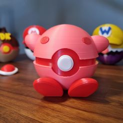 20220402_141102.jpg Archivo STL Pokeball Kirby・Diseño de impresión en 3D para descargar