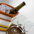 infinite_containers_wine_bucket_01.jpg Stacking Wine Bucket and Tray CH162
