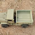 ahead-RC-M939-4x4-sideboard-flatbed-313-324-4.jpg Crawler M939 4x4 Sideboard Flatbed 313mm 324mm- 1/10 RC body attachment