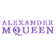 alexander mcqueen logo_stl.stl alexander mcqueen logo