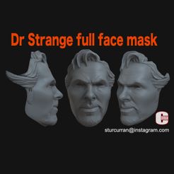drstrangesquare.jpg STL file Dr Strange full face mask (fan art)・3D printer design to download