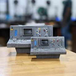 s-l1600-15.jpg Custom Star Wars Computer Console for 3.75 IN & 6 IN Figure Diorama