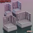 0008_Grim-Dark-Chambers-Square.jpg Hero-Stand Display Plinths – GrimDark Chambers (Square)