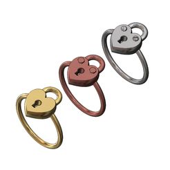 Heart-lock-band-size6-7-8-00.jpg 3MF file Heart shaped lock bands US sizes 6 7 8 3D print model・3D print design to download, RachidSW