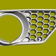 1.jpg Genuine Mercedes Benz CL 63 CL 65 AMG Front Right Outer Grille OE 2168850853