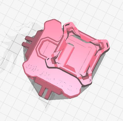 STL file GOPRO 11 MINI HERO VERTICAL - HORIZONTAL - with filter tbs 👽 ...