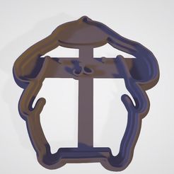 akat.jpg STL file Pon pon puri - cookie cutter・3D printing template to download, PrintCraft